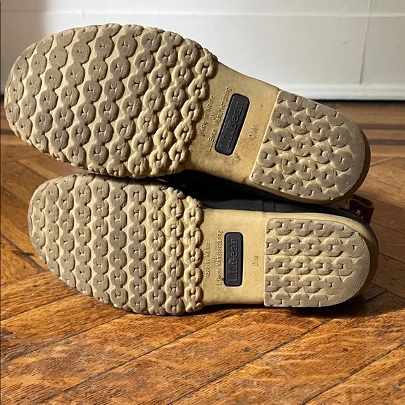Brown & black LL Bean duck boots - Picture 4 of 5